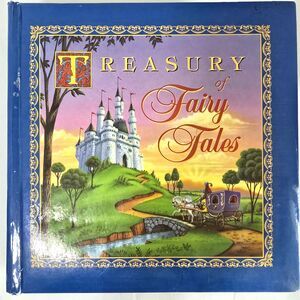 Treasury of Fairy Tales Hardcover Beauty & the Beast, Rapunzel, Aladdin, & more